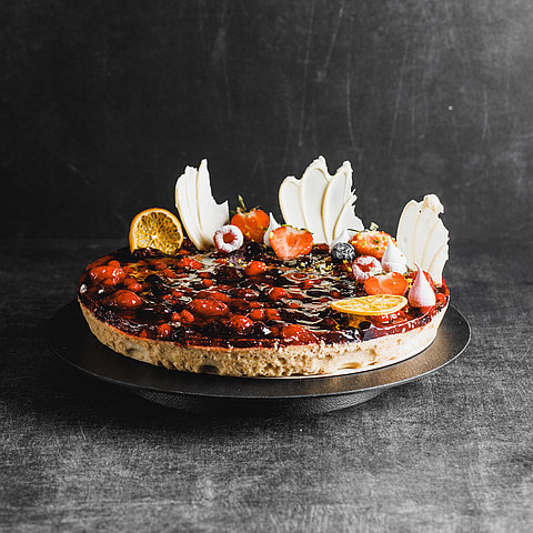 Französische Beerentorte