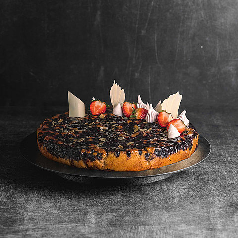 Heidelbeer Mandel Torte